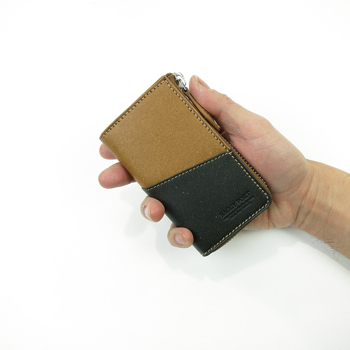 Recycled Leather Smart Key Compatible Key Case ZKM605