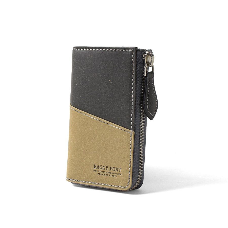 Recycled Leather Smart Key Compatible Key Case ZKM605
