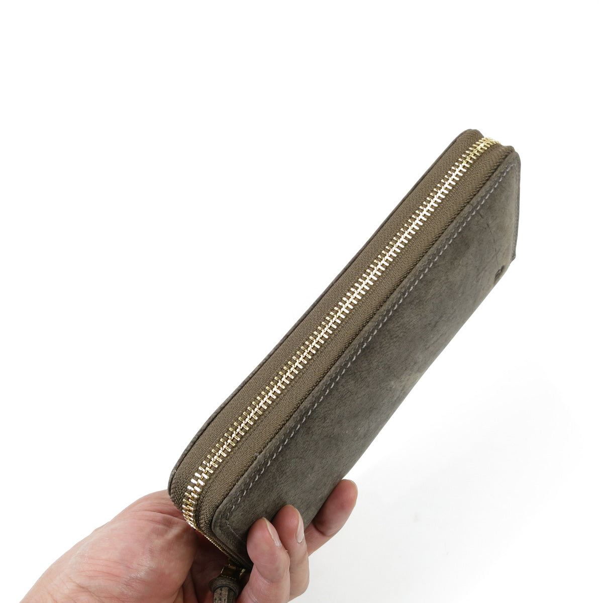 KUDU -Kudoo 皮革-圓形拉鍊長款皮夾 ZKM900