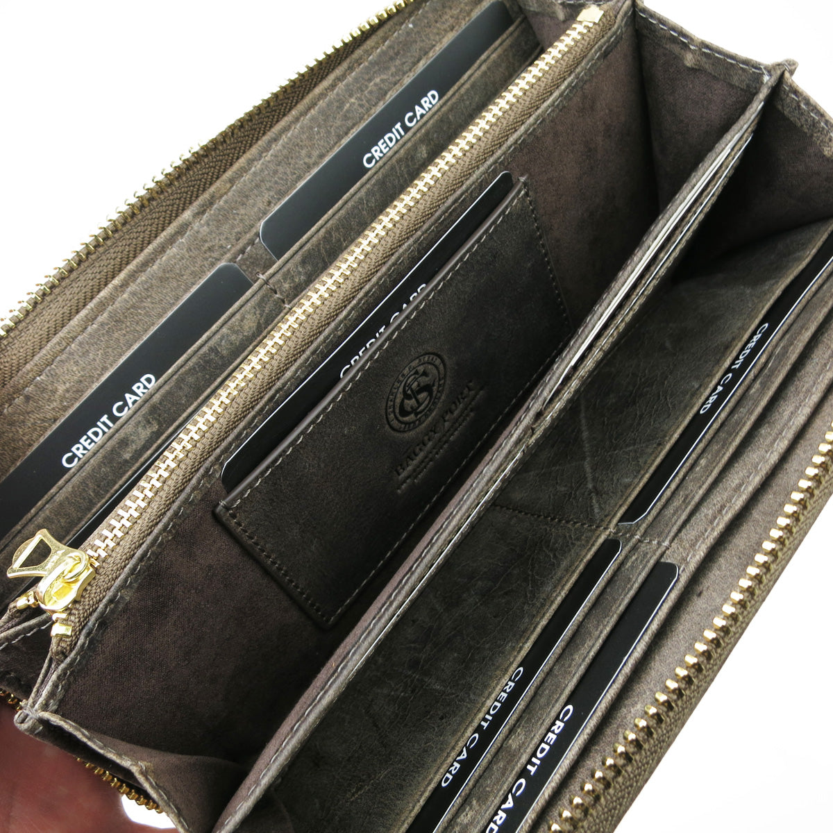 KUDU -Kudoo Leather- Round Zip Long Wallet ZKM900