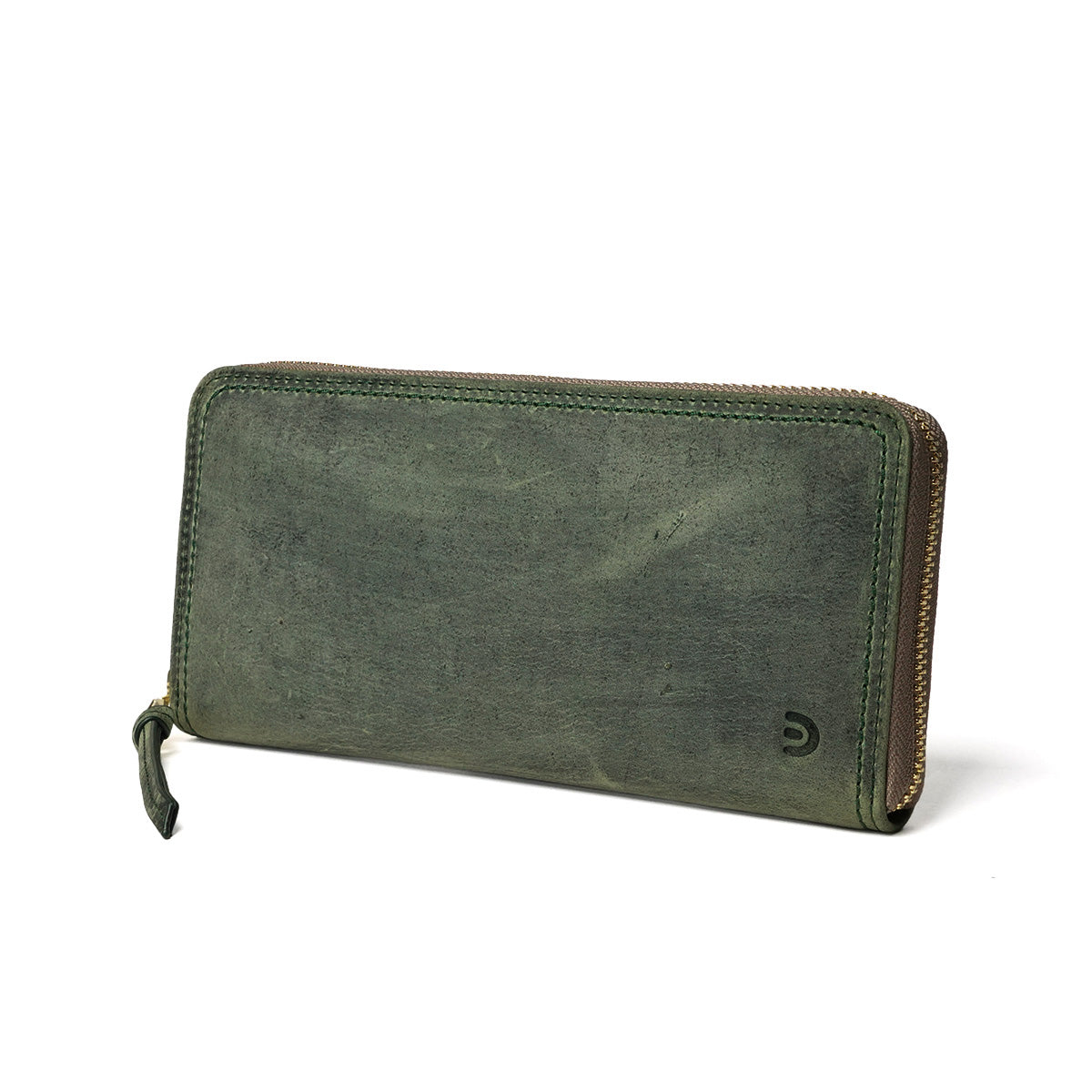 KUDU -Kudoo 皮革-圓形拉鍊長款皮夾 ZKM900