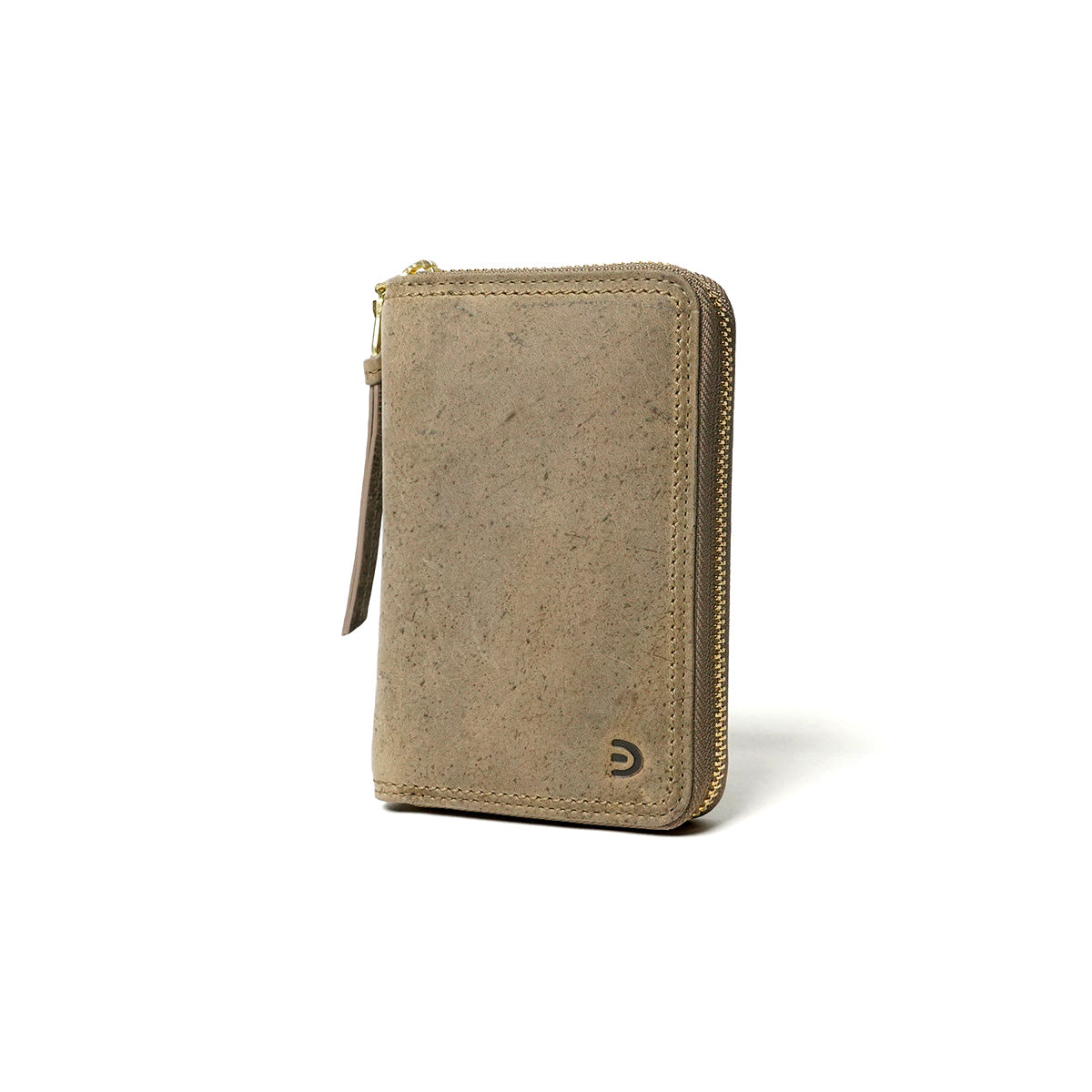 KUDU -Kudoo Leather- Round Zip Half Wallet ZKM901