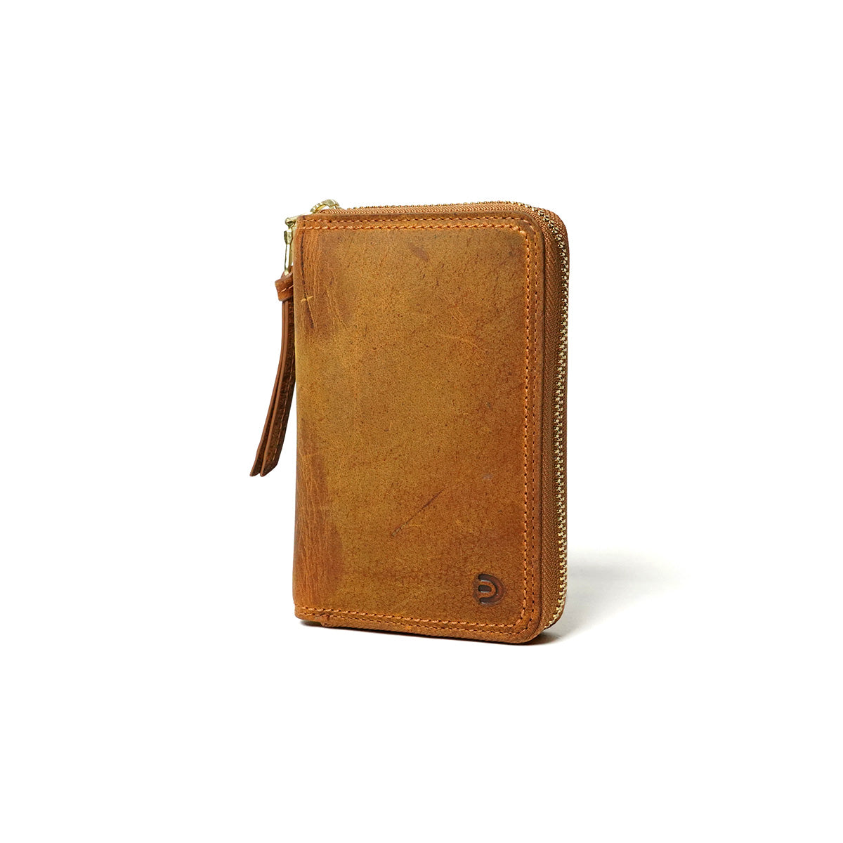 KUDU -Kudoo Leather- Round Zip Half Wallet ZKM901