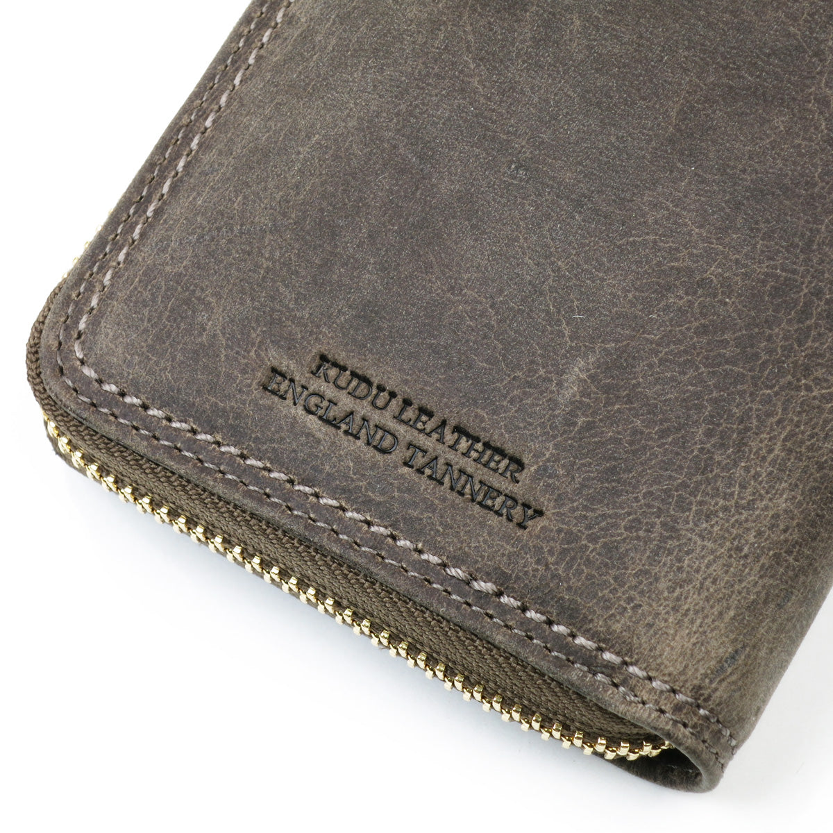 KUDU -Kudoo Leather- Round Zip Half Wallet ZKM901