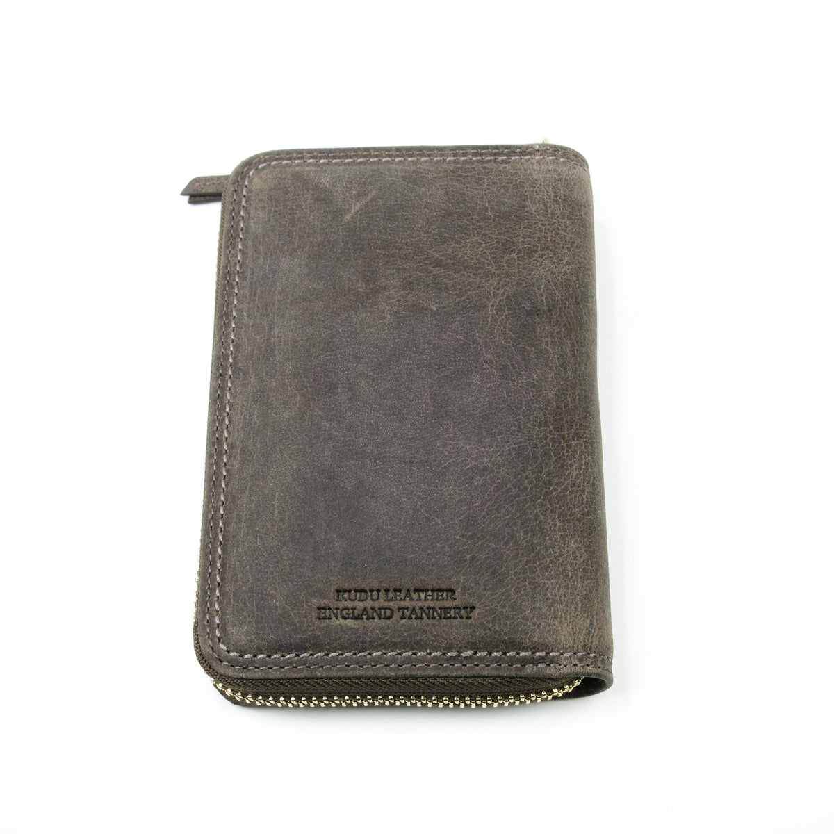 KUDU -Kudoo 皮革-圓形拉鍊半皮夾 ZKM901