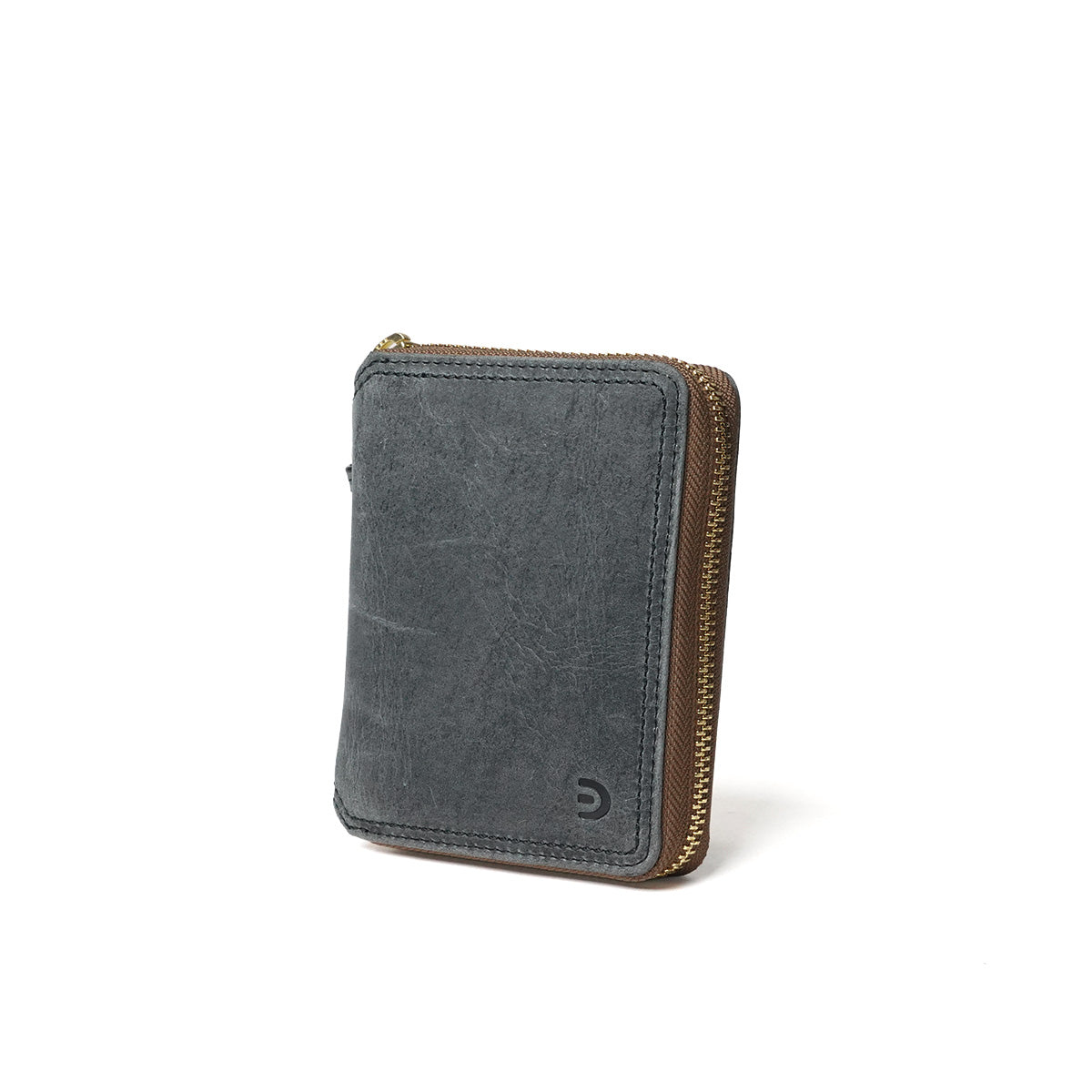 KUDU -Kudoo 皮革-圓形拉鍊緊湊型皮夾 ZKM904