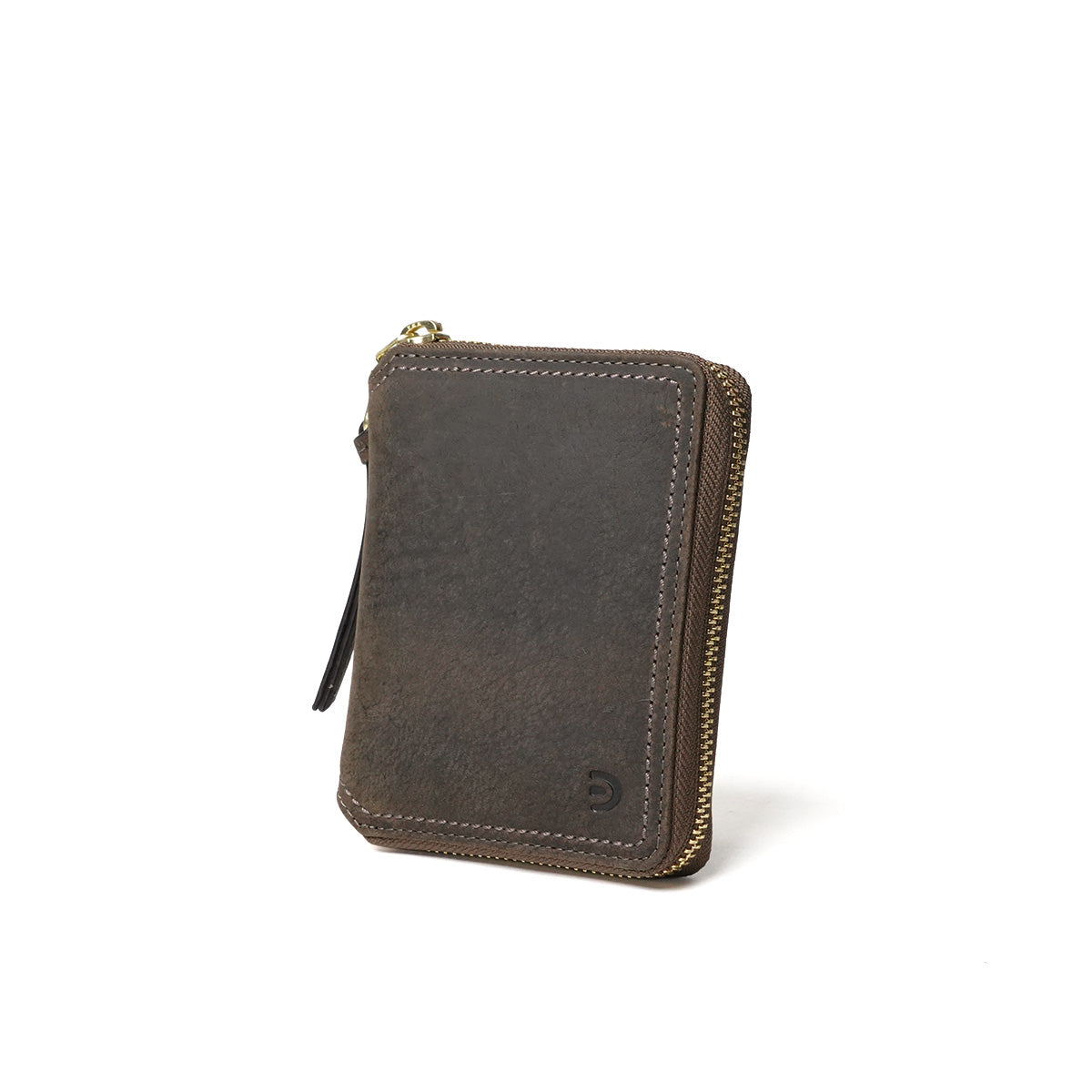 KUDU -Kudoo 皮革-圓形拉鍊緊湊型皮夾 ZKM904