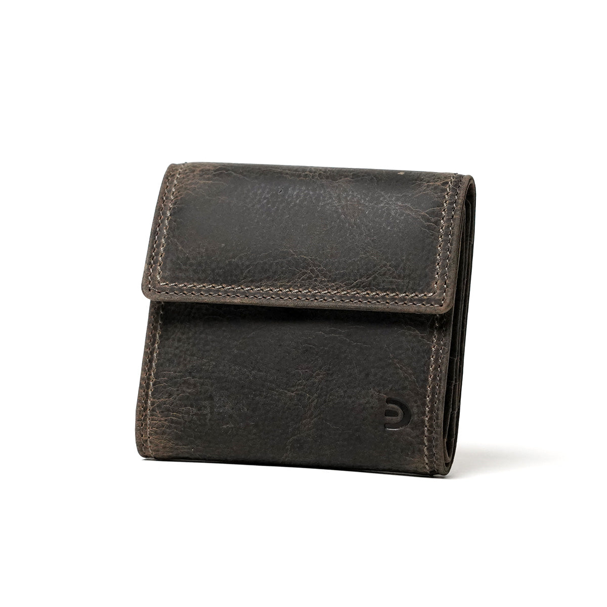 KUDU -Kudoo Leather- Compact Tri-fold Wallet ZKM906