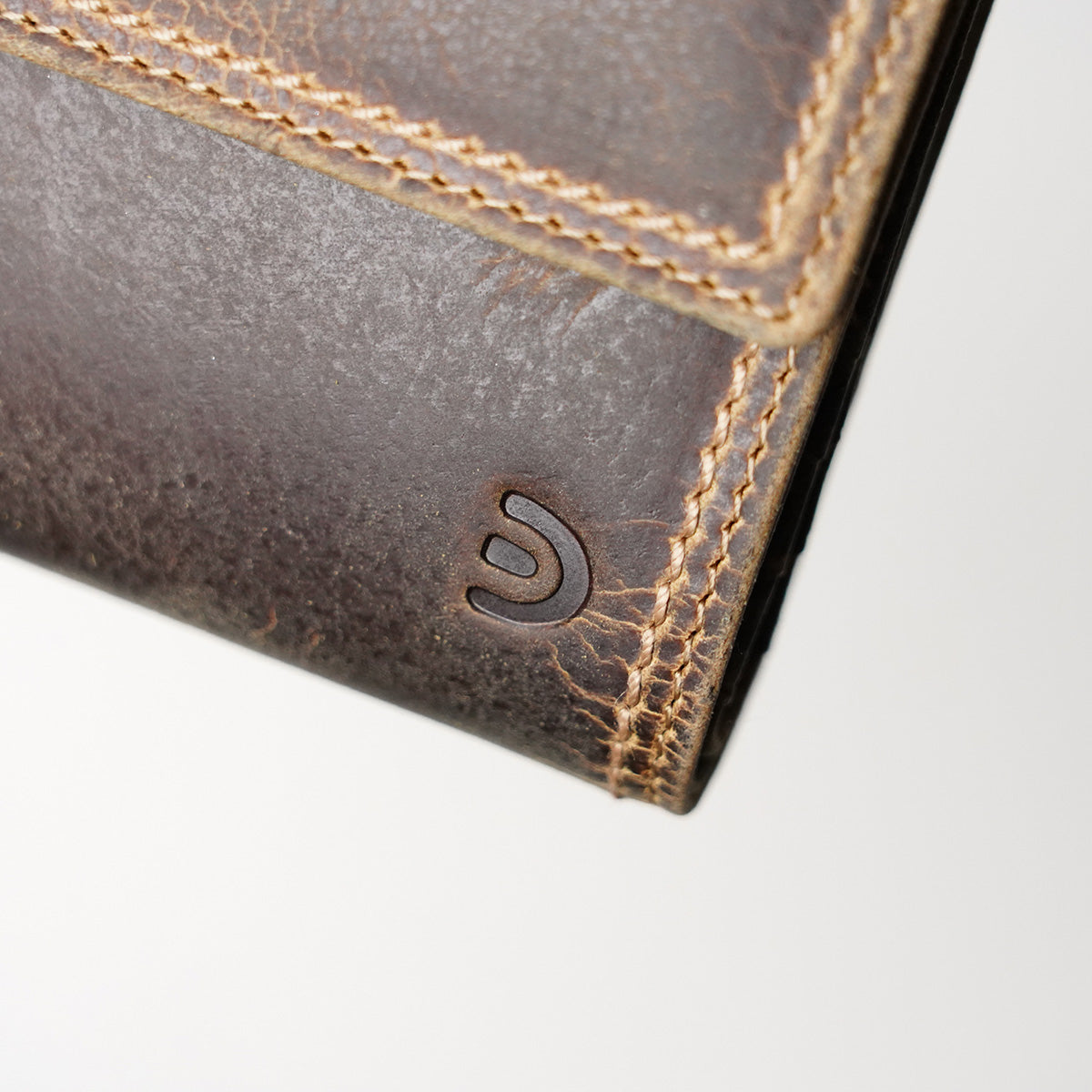 KUDU -Kudoo Leather- Compact Tri-fold Wallet ZKM906