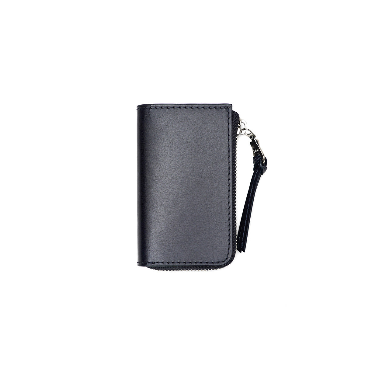 Indigo-dyed leather smart key case ZYS093