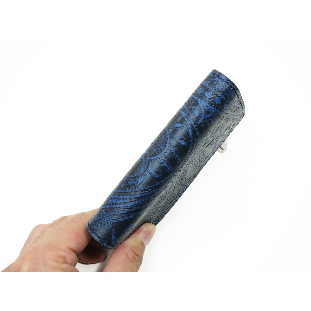 Indigo dye x Paisley key case ZYS193