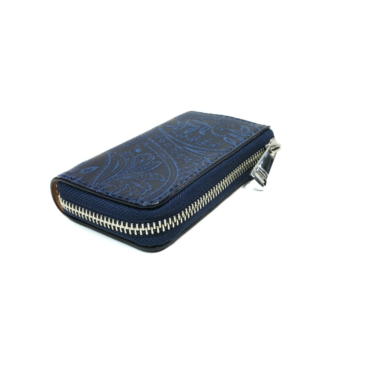 Indigo dye x Paisley key case ZYS193