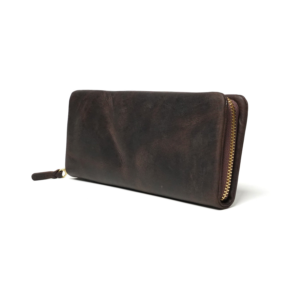 BUKU LEATHER - Round Zipper Long Wallet ZYS350