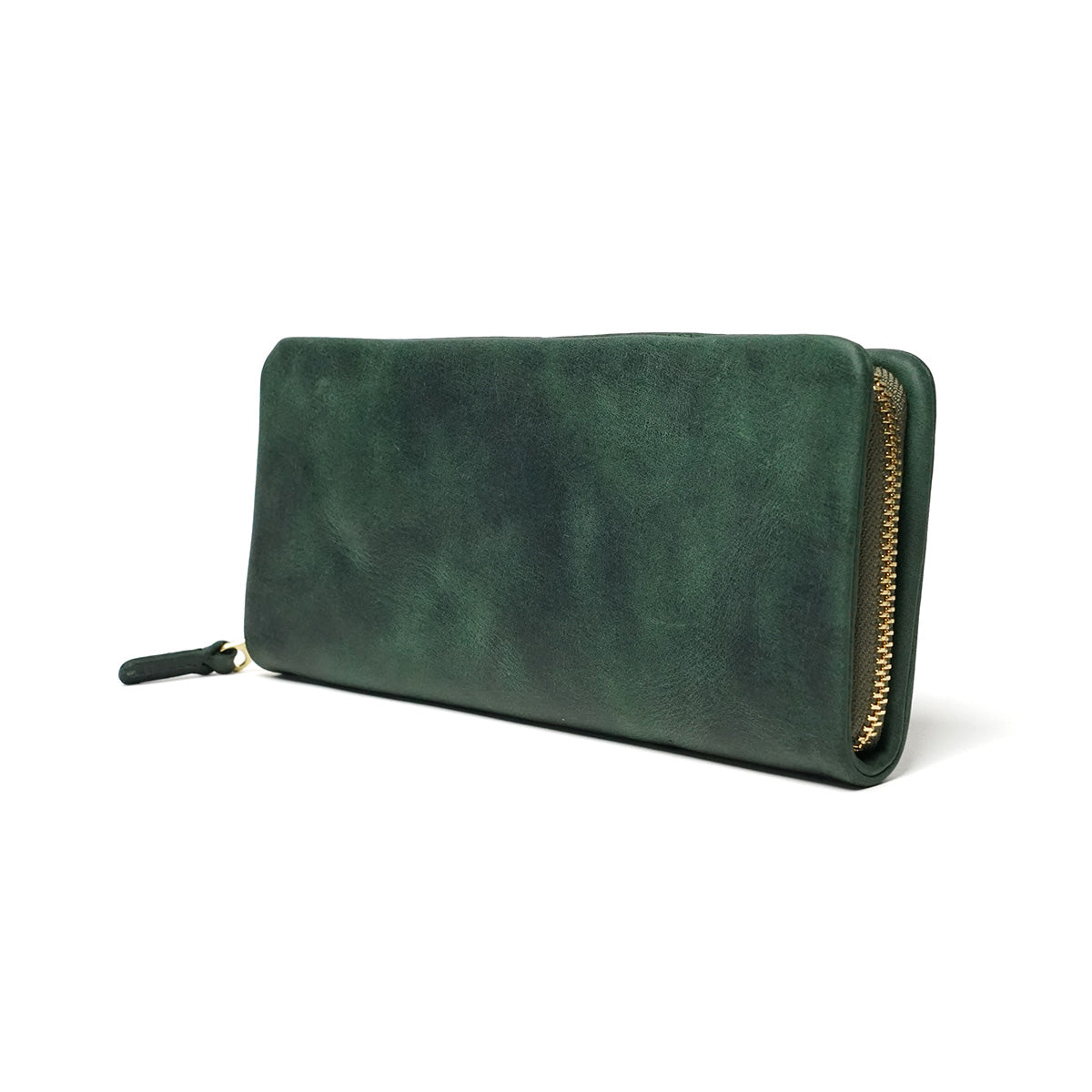 BUKU LEATHER - Round Zipper Long Wallet ZYS350