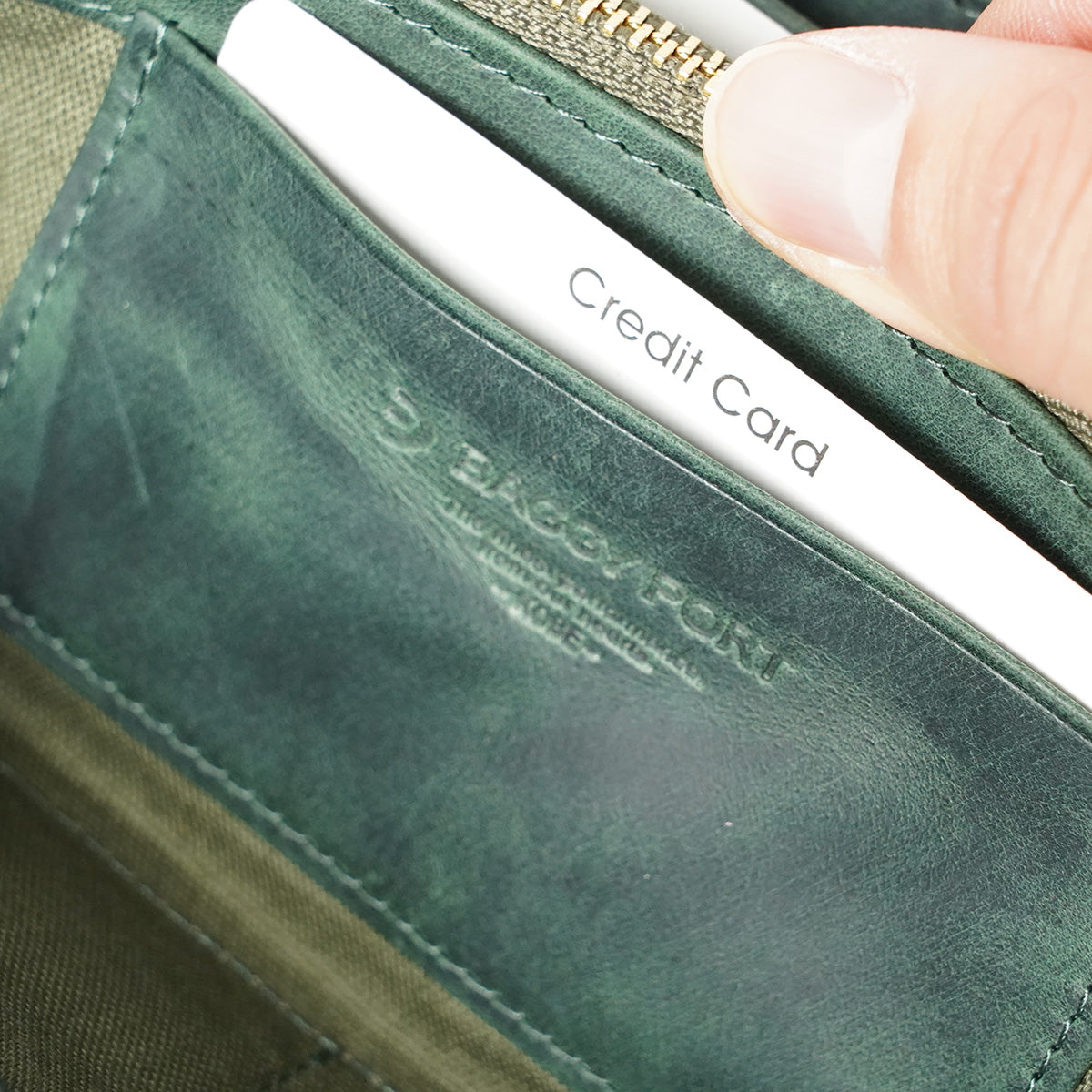 BUKU LEATHER - Round Zipper Long Wallet ZYS350