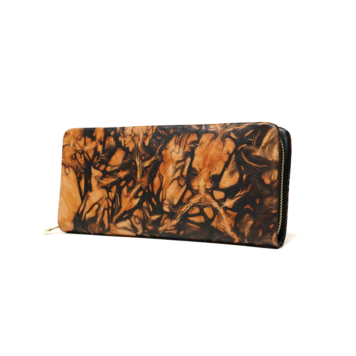 奄美 泥染めレザー 長財布 ZYS570