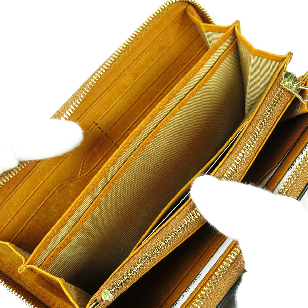 オイルコードバン ラウンドファスナー長財布 ZYS700