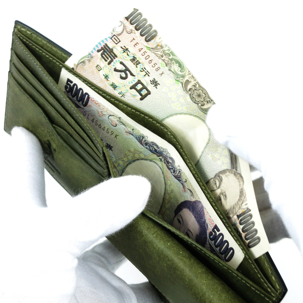 オイルコードバン 二つ折り財布 ZYS702