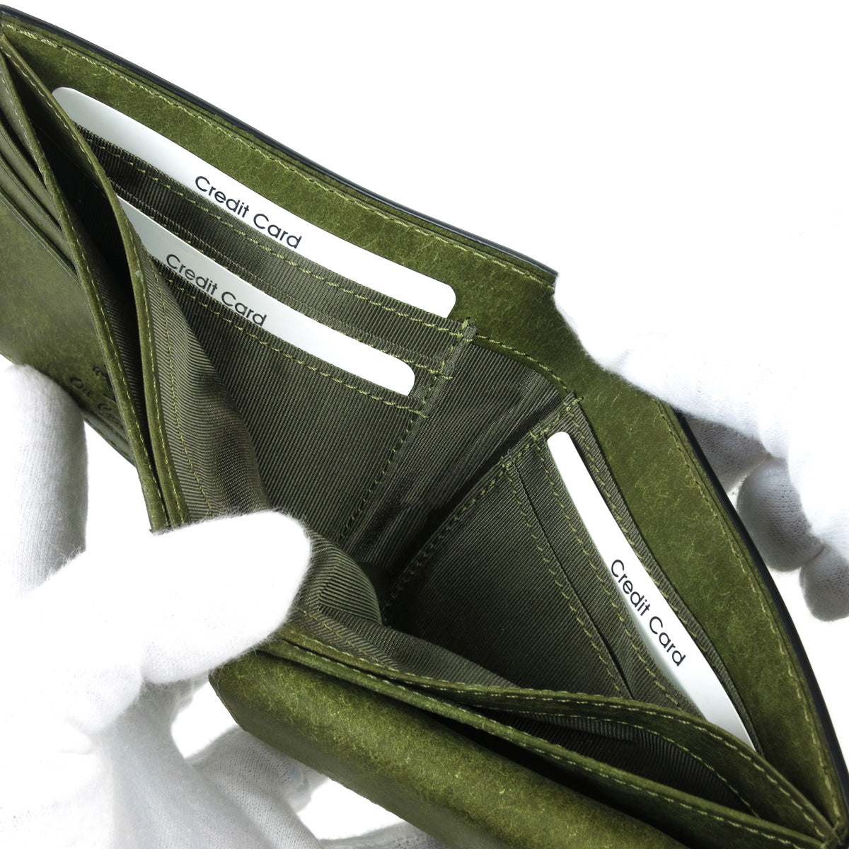 オイルコードバン 二つ折り財布 ZYS702