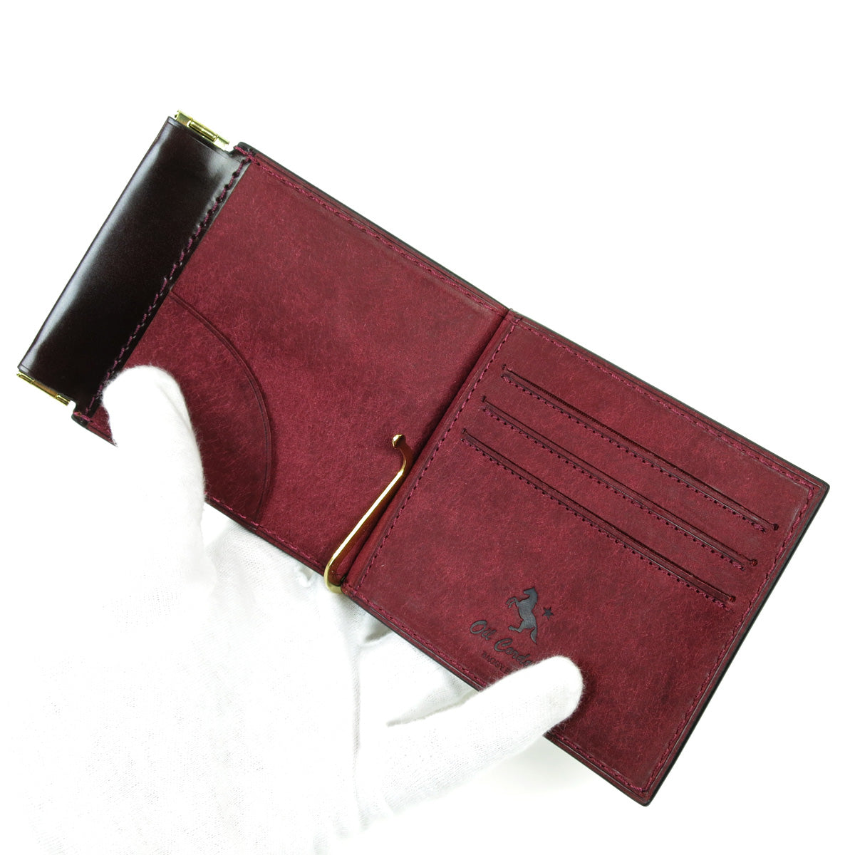 オイルコードバン 札ばさみ ZYS705