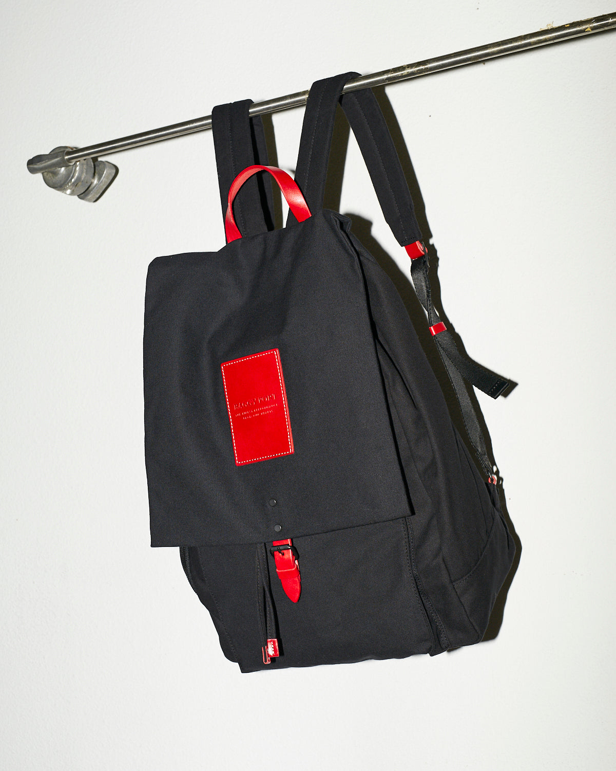 BLACK - Black - Big Size Backpack YNM411