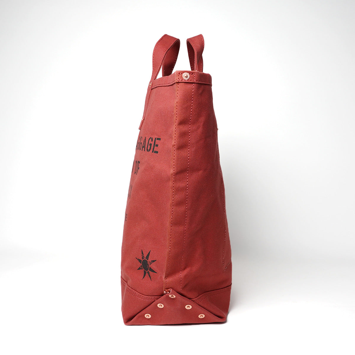 French Army Duck Vertical Tool Tote Bag FGRN004