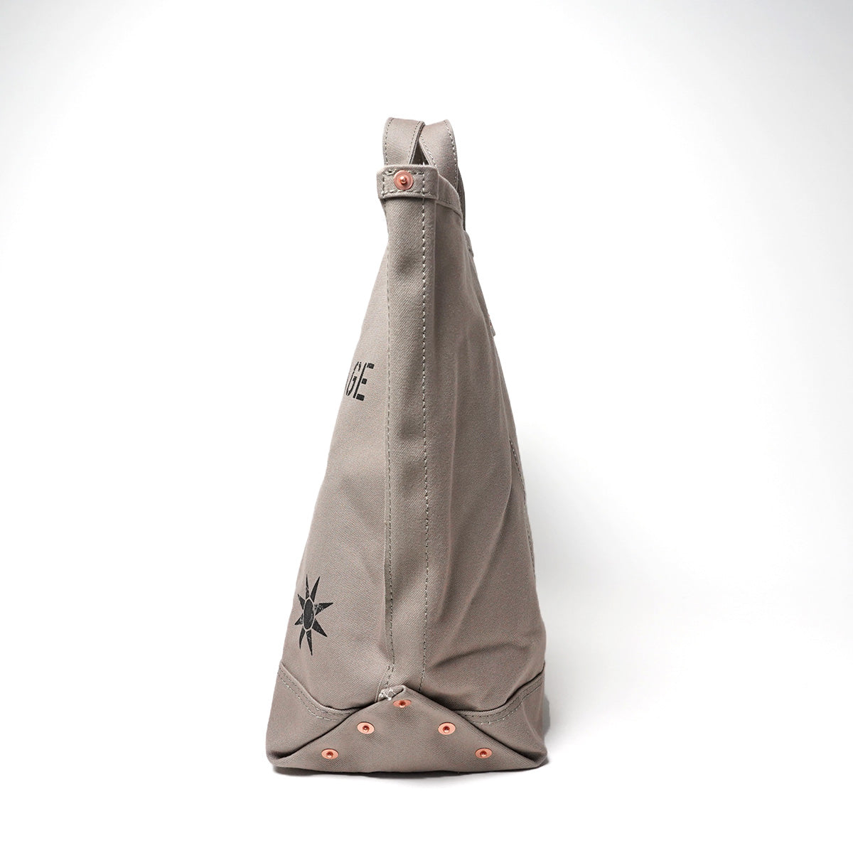 French Army Duck Horizontal Tool Tote Bag FGRN005