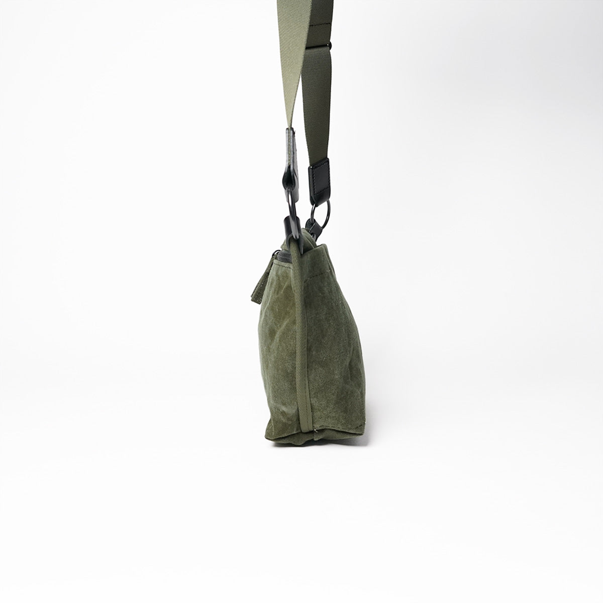TIGER CANVAS Mini Shoulder Bag GRN880