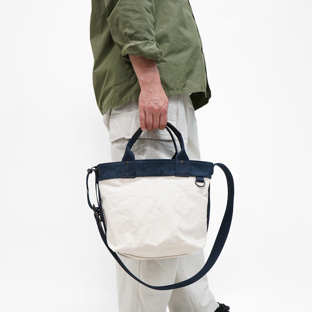 TIGER CANVAS -タイガー帆布- 2WAYトートショルダーバッグ GRN884 Sサイズ