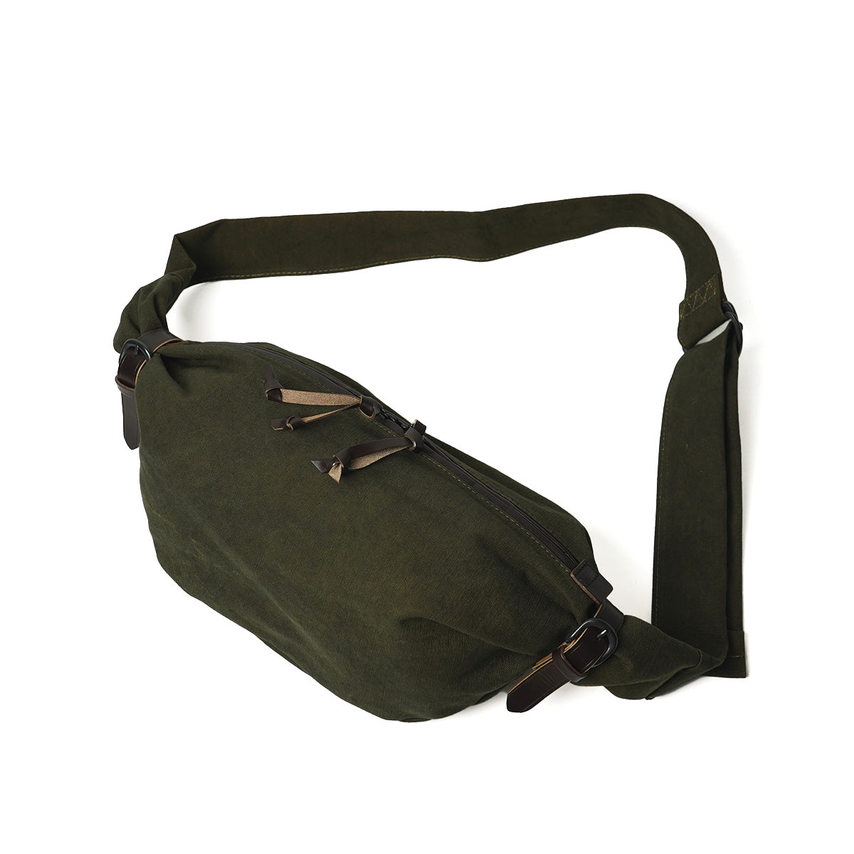 KUROSABI - Black Rust Dye - Sling Bag GRN9600