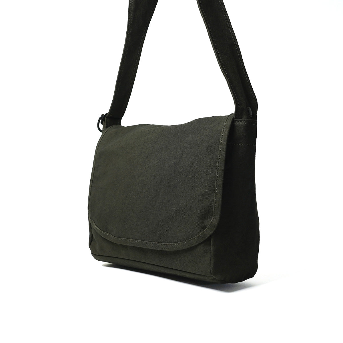 KUROSABI-黒さび染め- フラップ付きショルダーバッグ M GRN9601