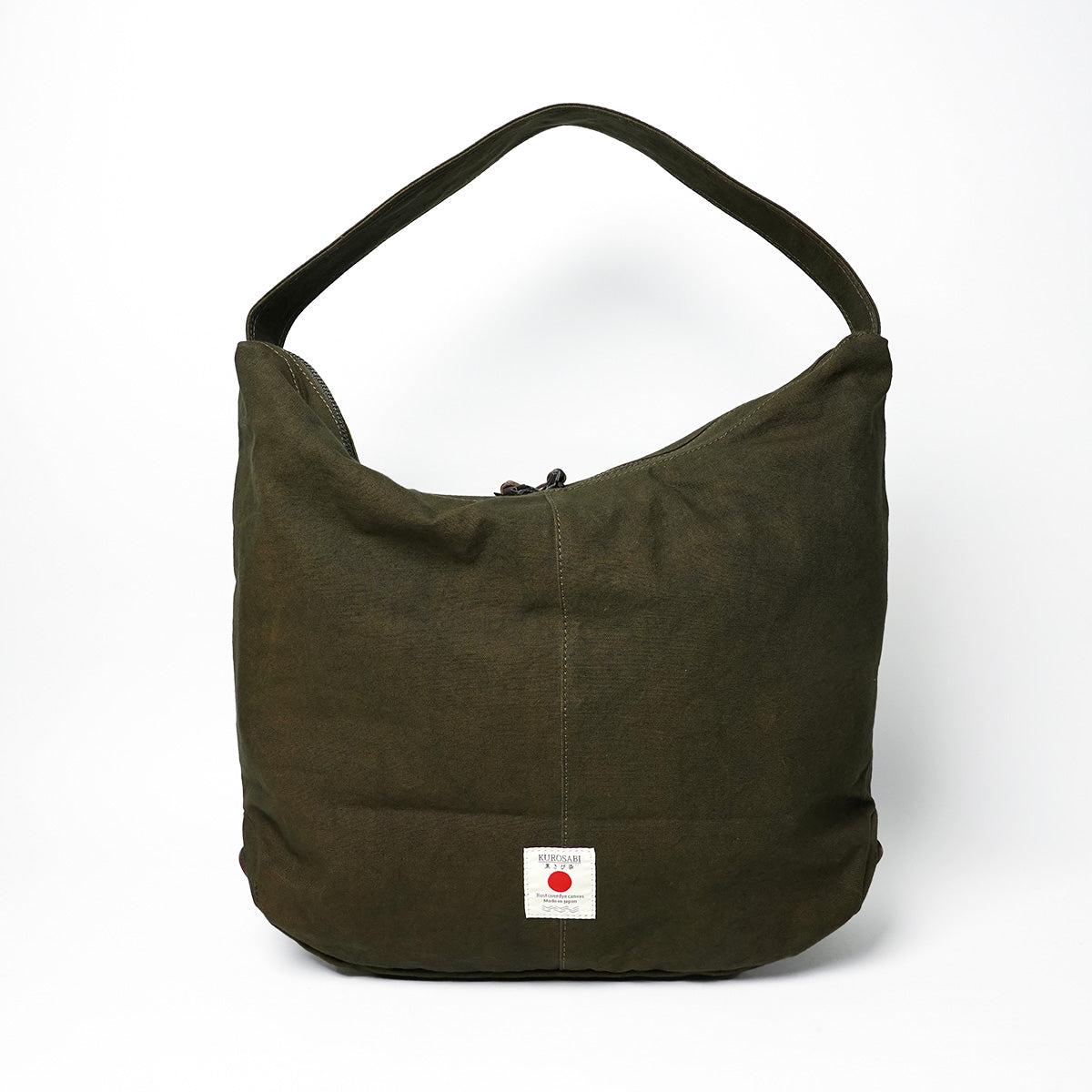 KUROSABI - Black Rust Dye - One-Shoulder Tote Bag GRN9603