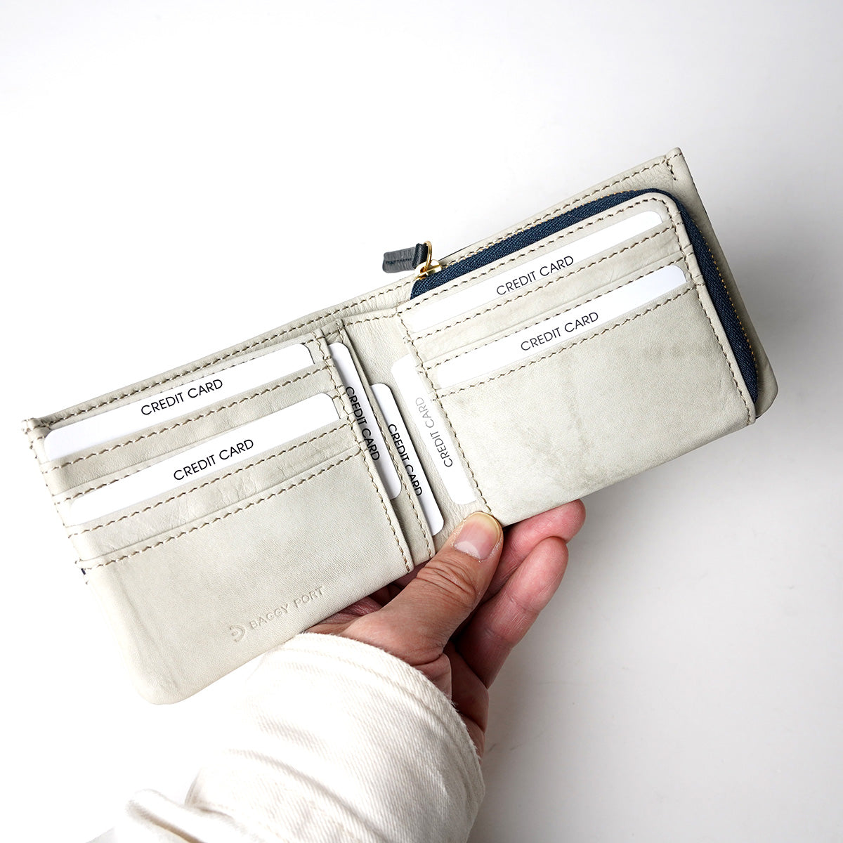 Full Chrome Wash Bifold Wallet HRD408
