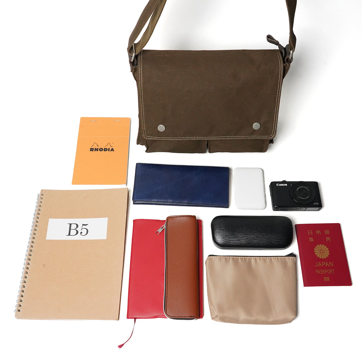 Shelter Duck Horizontal Shoulder Bag (S) INS602