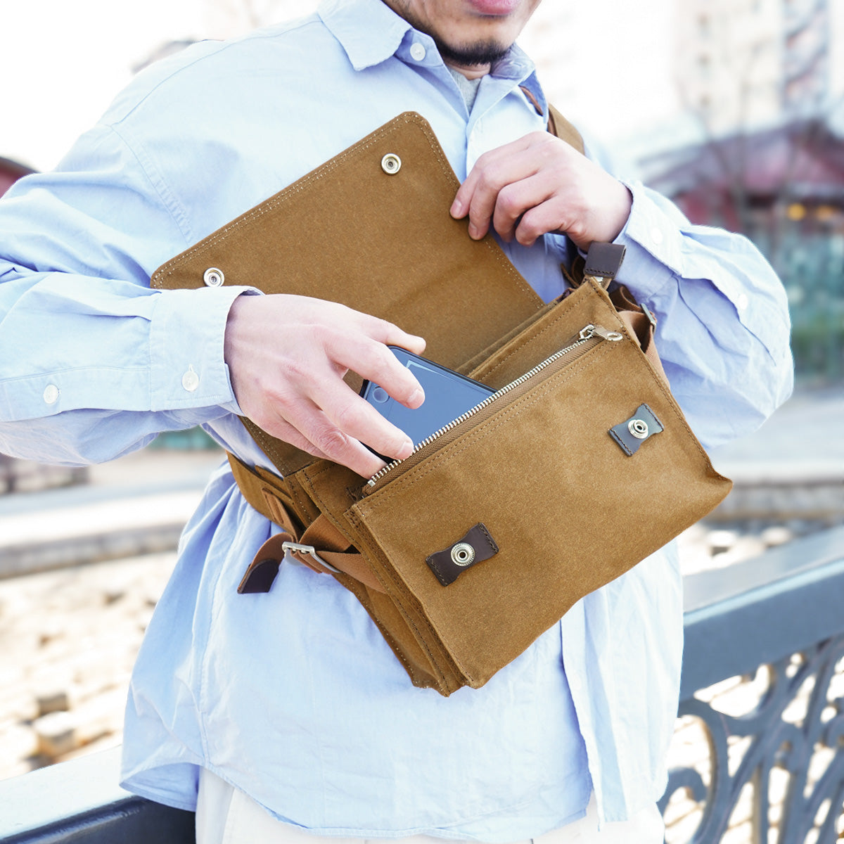 シェルターダック ボディバッグ INS605