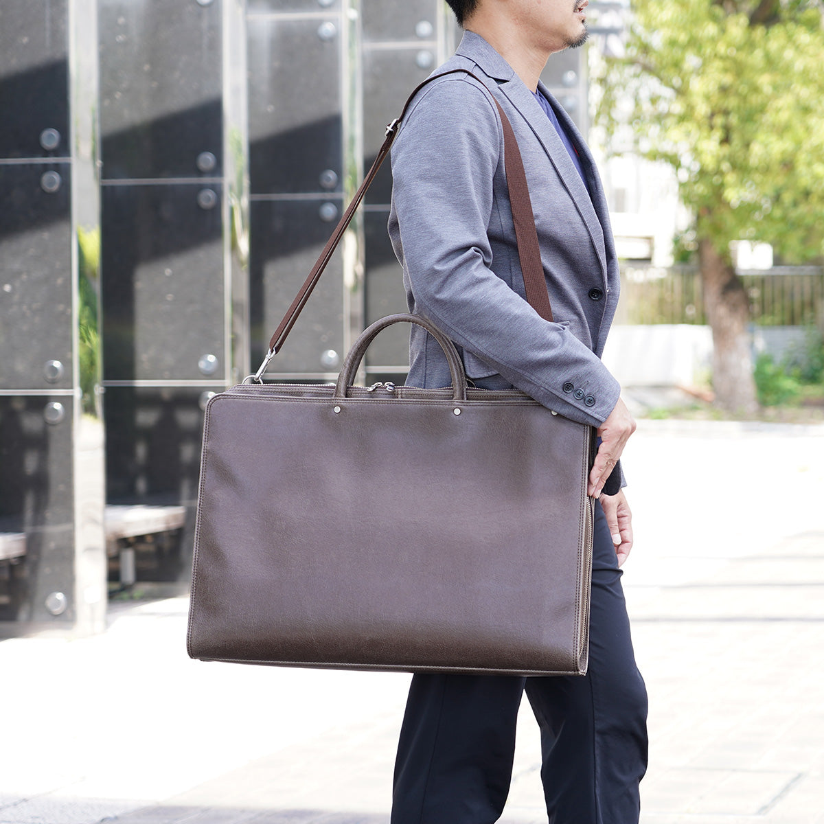 白化ビジカジ ビジネスバッグ L JOB261