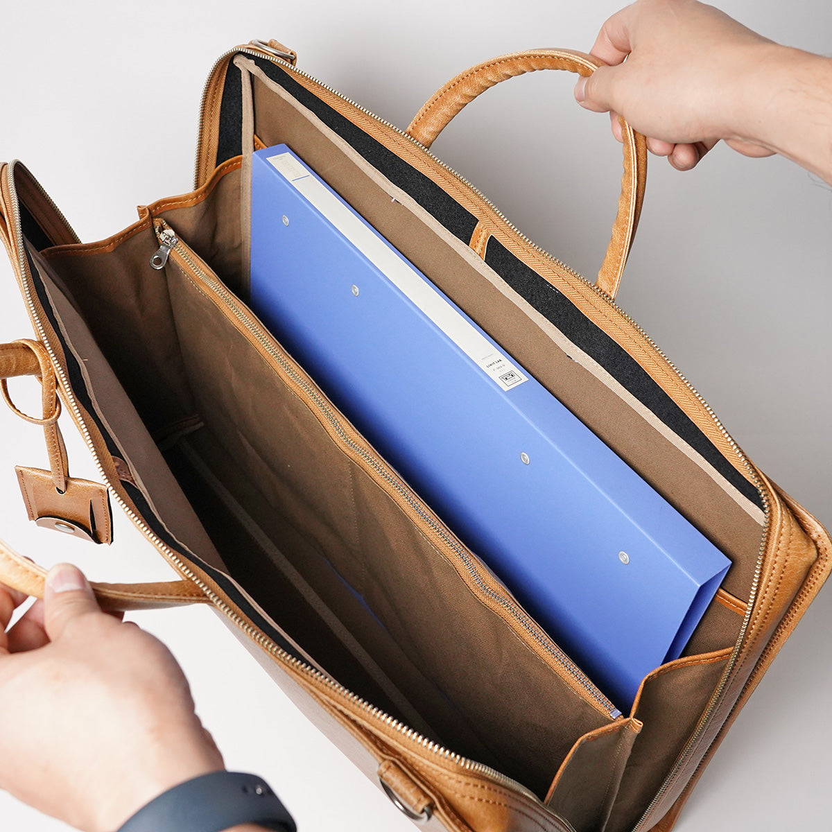 白化ビジカジ ビジネスバッグ L JOB261