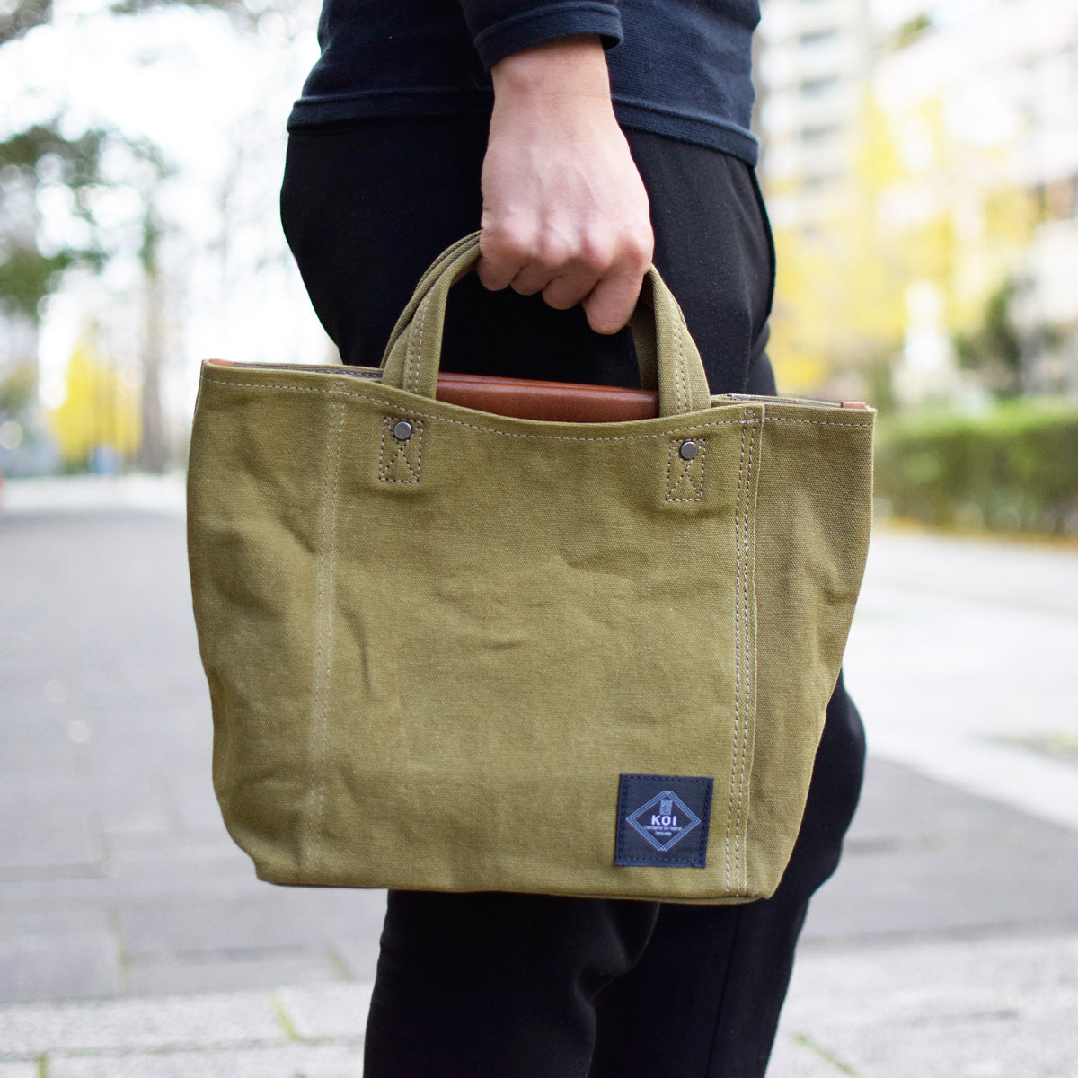 21oz アーミーダック ミニトートバッグ KOG300