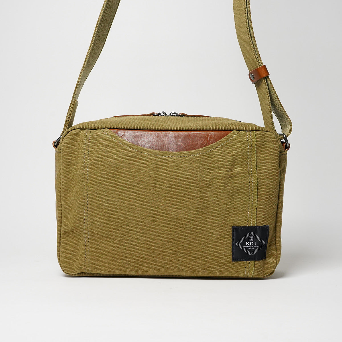 21oz アーミーダック スクエアショルダーバッグ KOG303