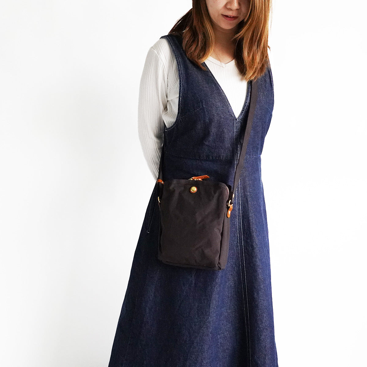 MIGAL - Vertical Mini Shoulder Bag LGRN2900
