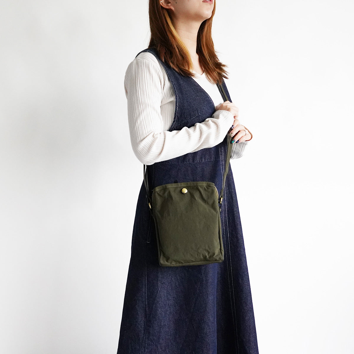 MIGAL - Vertical Mini Shoulder Bag LGRN2900