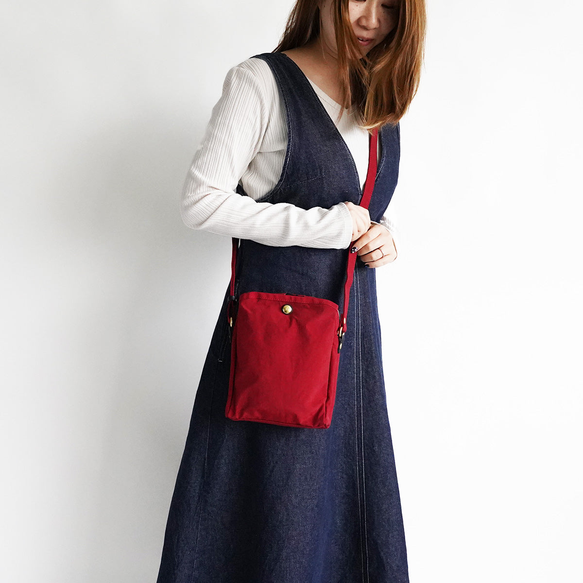 MIGAL - Vertical Mini Shoulder Bag LGRN2900