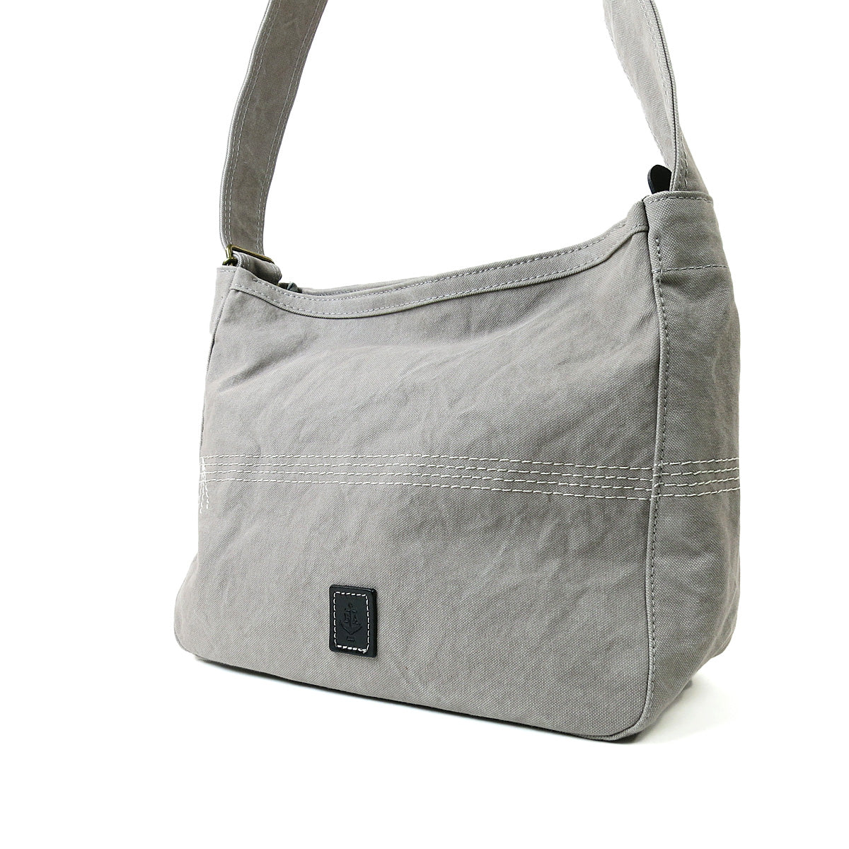 18oz Army Duck Bio Shoulder Bag, Medium, LGRN4025