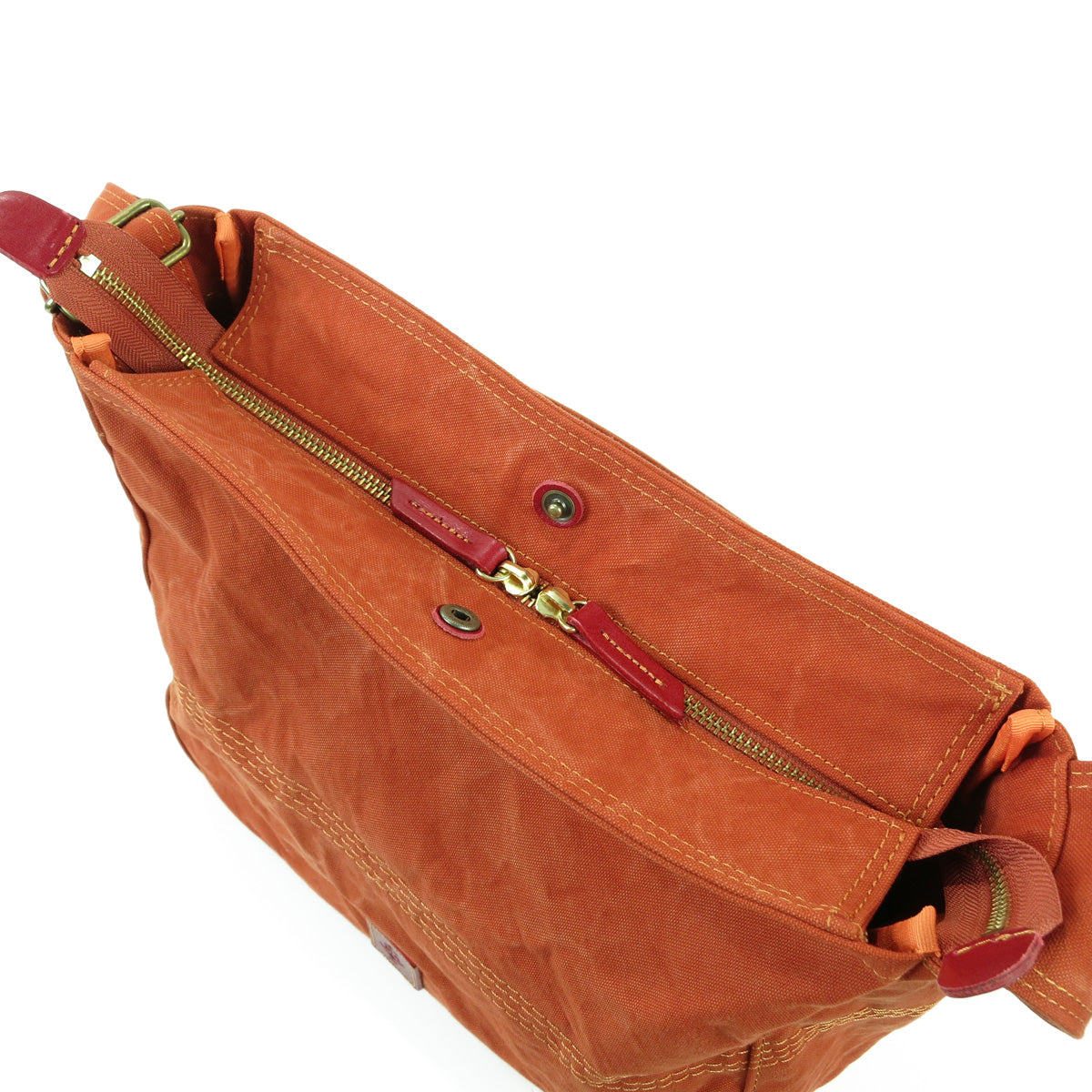 18oz Army Duck Bio Shoulder Bag, Medium, LGRN4025