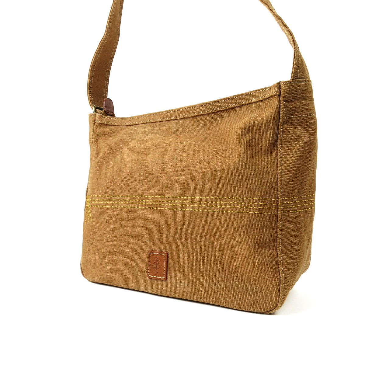 18oz Army Duck Bio Shoulder Bag, Medium, LGRN4025