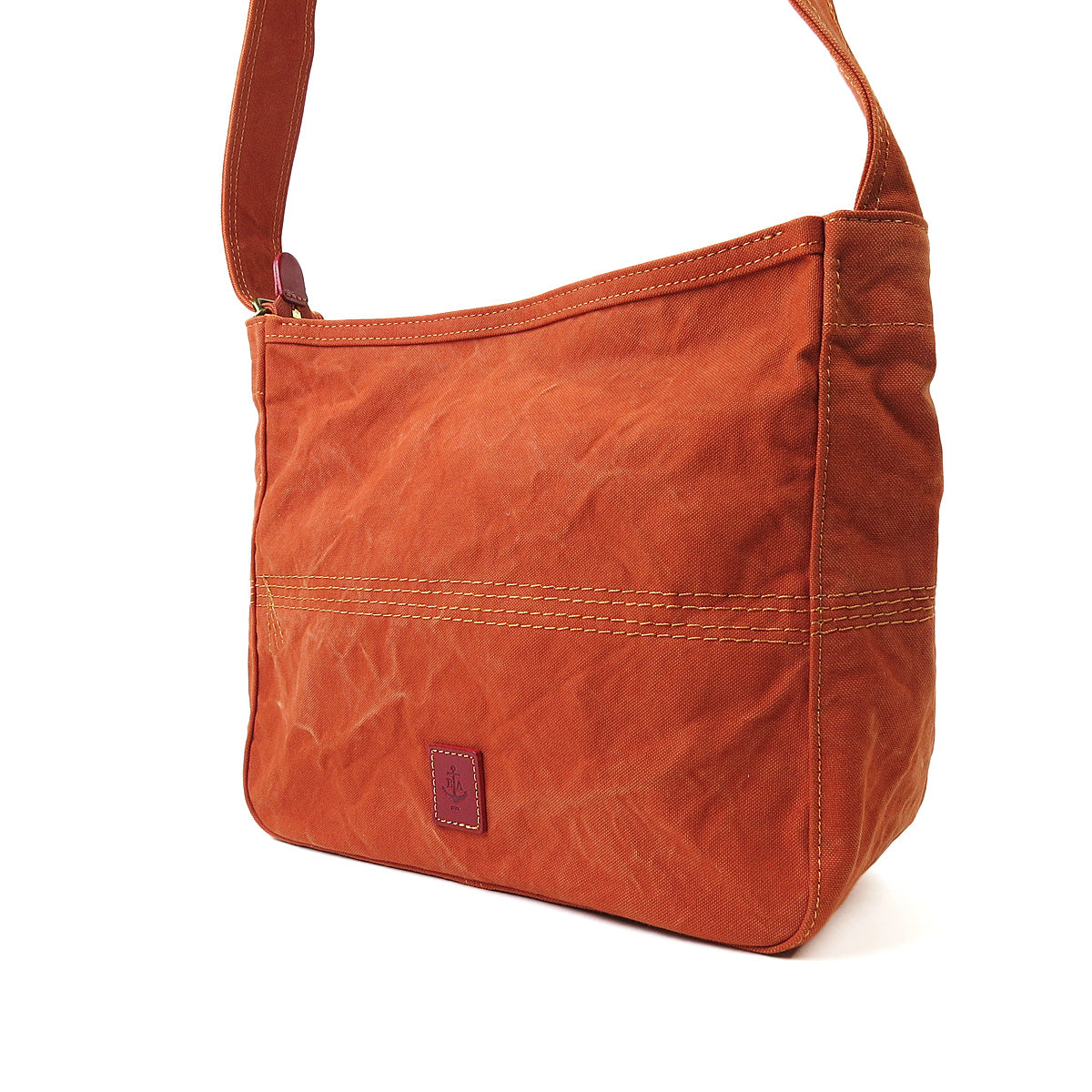 18oz Army Duck Bio Shoulder Bag, Medium, LGRN4025