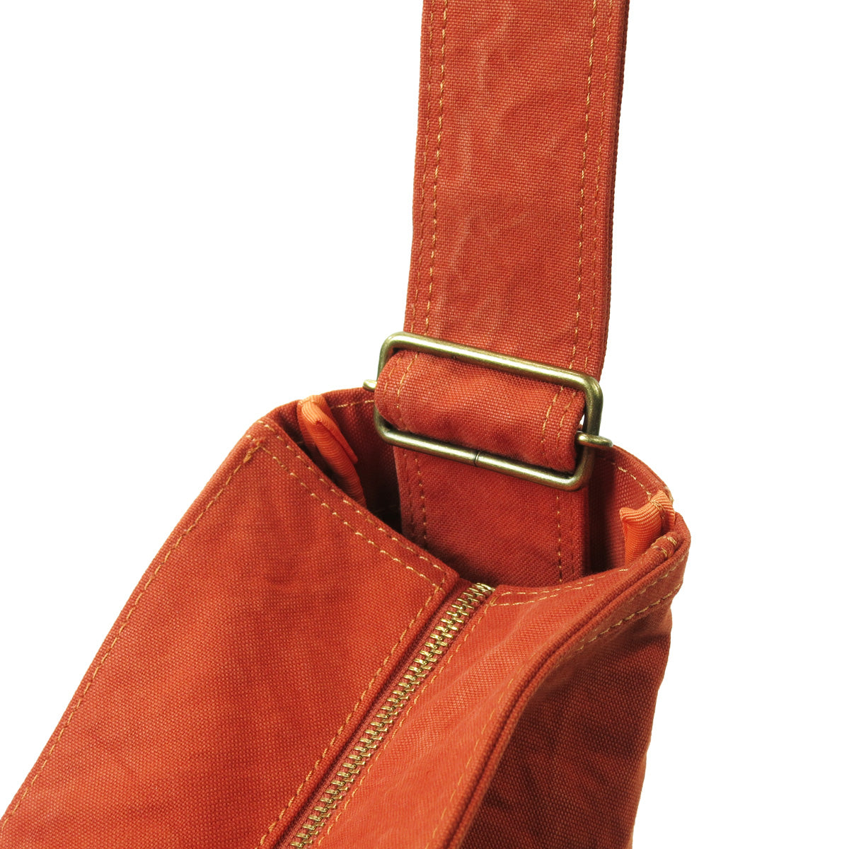 18oz Army Duck Bio Shoulder Bag, Large, LGRN4026