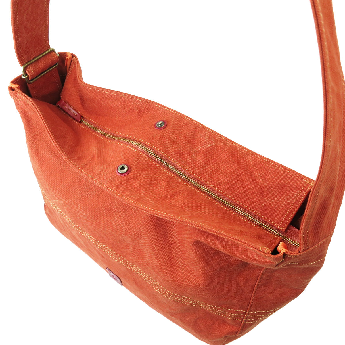 18oz Army Duck Bio Shoulder Bag, Large, LGRN4026