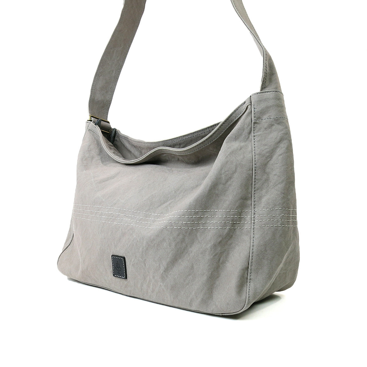 18oz Army Duck Bio Shoulder Bag, Large, LGRN4026