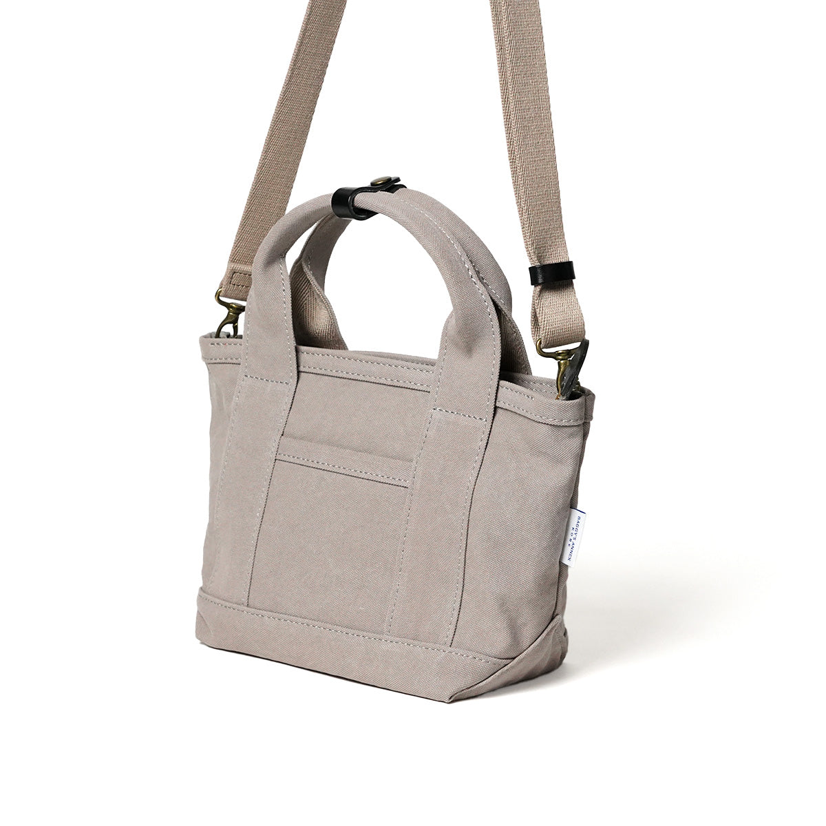 18oz Army Duck Bio Tote Shoulder Bag Mini LGRN4030 